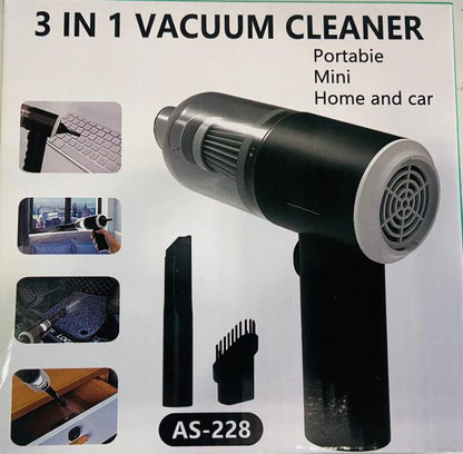 3-in-1 AS-228 Mini USB Rechargeable Vacuum Cleaner