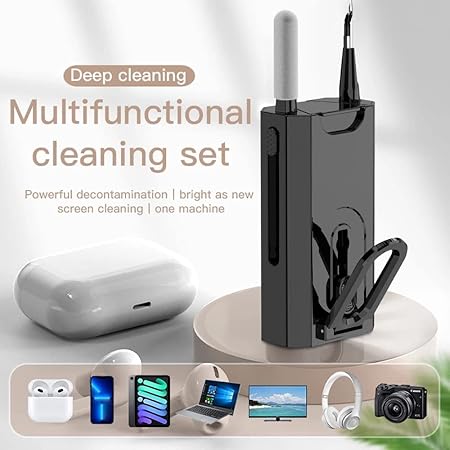 8-in-1 Portable Keyboard Cleaning Kit – Multifunctional Brush & Electronic Cleaner