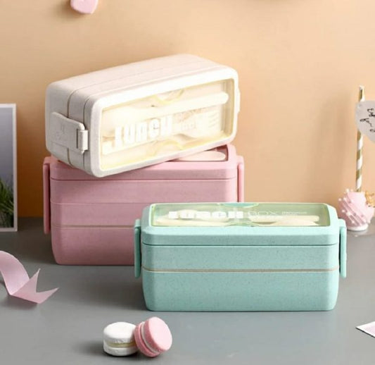 2-Layer Leak-Proof Bento Lunch Box