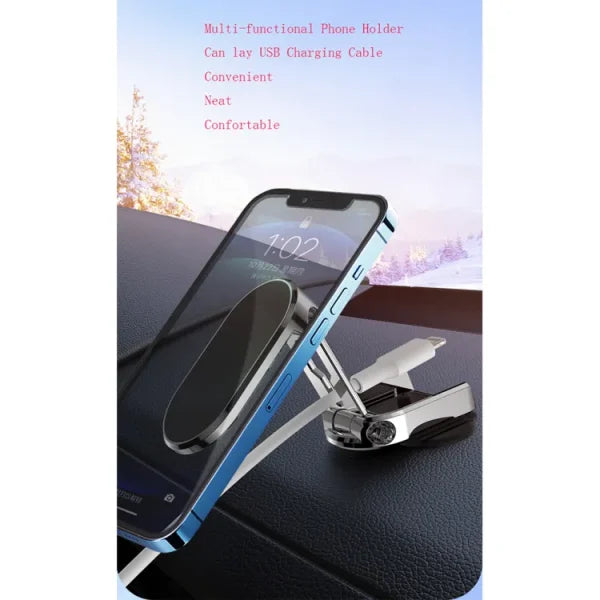 360° Rotating Magnetic Car Phone Holder | Adjustable Air Vent Mount