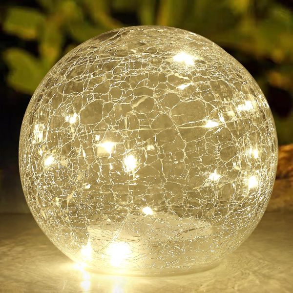 Battery-Operated LED Globe Lamp