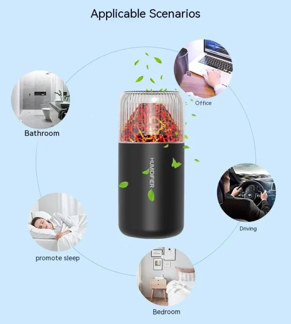 USB Mini Air Humidifier & Aroma Diffuser